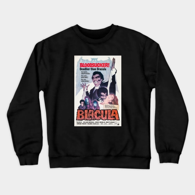 BLACULA Crewneck Sweatshirt by KERZILLA